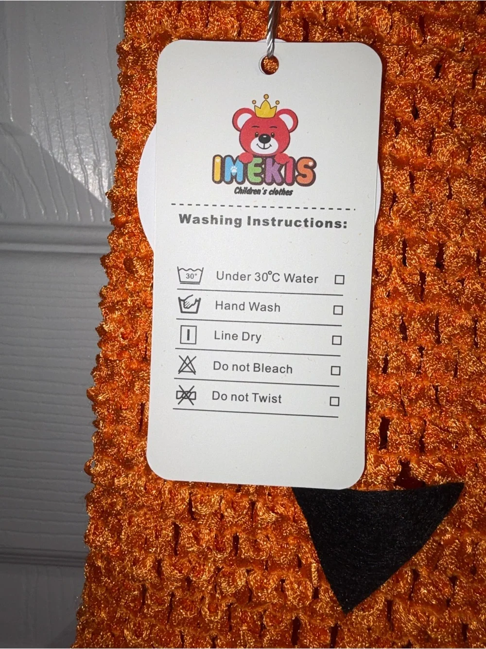 N/A kids orange